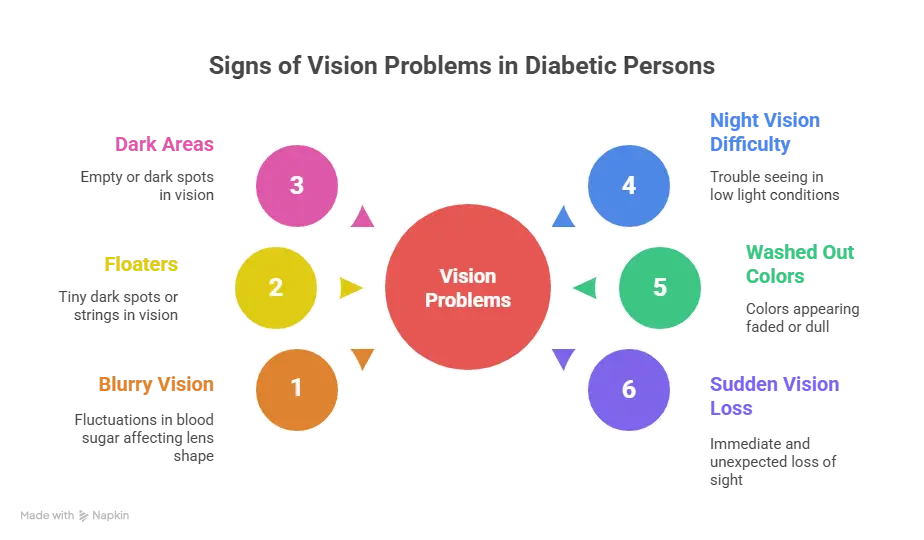 Early Signs of Diabetic Vision Problems