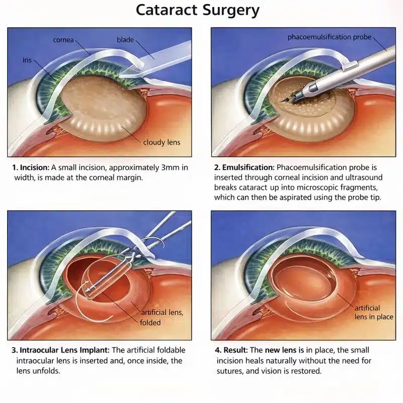 PHACO cataract surgery
