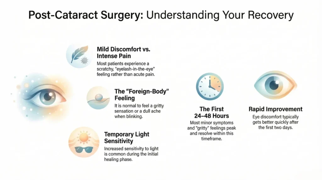 post cataract surgery recovery